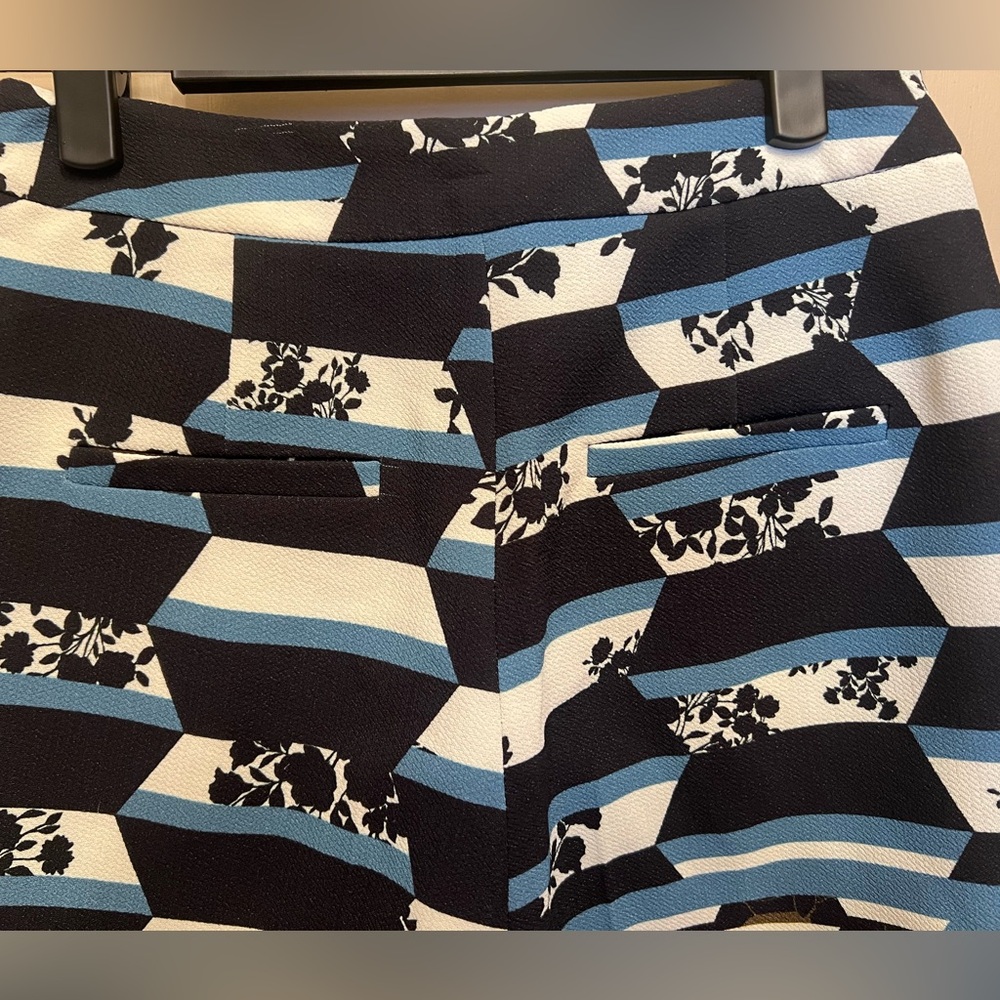 Topshop Multicolor Geometric Pants - Picture 3 of 4